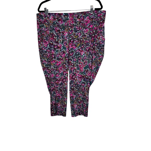 lululemon athletica Pants - Lululemon Swift Speed High Rise Crop 21" Floral Electric Multi Leggings Size 20